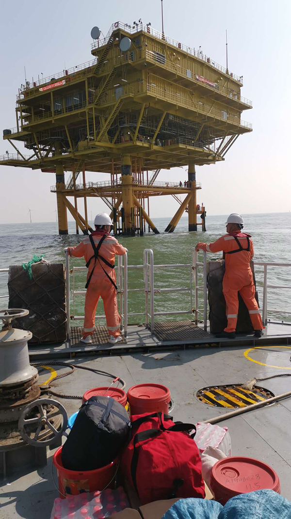 虹潤不怕遠征難，直掛云帆濟滄海-虹潤儀表為海上風電運行保駕護航